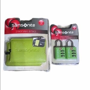 Samsonite travel accessories bundle